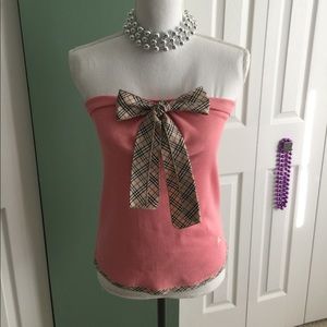 Authentic preowned Burberry tube top